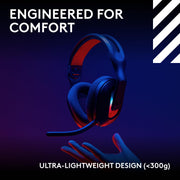 Logitech G Astro A20 X Lightspeed Wireless Gaming Headset, Two-System PLAYSYNC Audio, 48 kHz Microphone, LIGHTSYNC RGB, Black