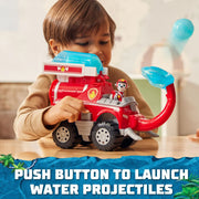 PAW Patrol Jungle Pups Marshall Elephant Fire Toy Truck with Projectile Launcher And Action Figure