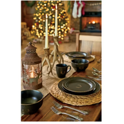 White River Home 99087-1 Antler 16-Piece Dinnerware Set, 10-Point Buck