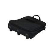 Wrangler 36-Inch Jumbo Collapsible 3-Wheel Rolling Locker Duffel, Black