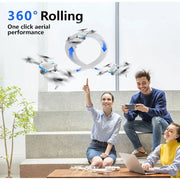 BEEPRINCESS E99 pro Drone with 4K HD Dual Camera for Adults Kids RC Quadcopter with 2 Modular 1800mAh Batteries for 30 Mins Long Flight (Gray)