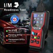 NEXPOW C801 OBD2 Scanner Diagnostic Code Reader with Oil Reset, EPB Reset, Battery Test, 2.8-Inch Color Screen for All 1996+ OBDII Cars