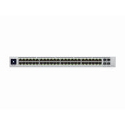 Ubiquiti UniFi Pro 48-Port Managed PoE Network Switch, Layer 3, 600W PoE Budget, 10G SFP+ Ports, Rackmount USW-PRO-48-POE