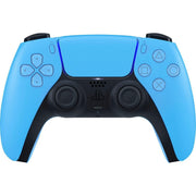 Sony PlayStation 5 DualSense Wireless Controller, Starlight Blue, Advanced Haptic Feedback, Built-In Microphone, 3006412
