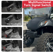 Partiue Golf Cart LED Light Kit for Yamaha G29 2007-2016, 12V Deluxe Street Legal Headlights, Taillights, Turn Signal Switch, Horn, Brake Accessories
