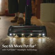 BISSELL PowerClean DualBrush Cordless Stick Vacuum, HEPA Sealed Allergen System, FurFinder Headlights, Self-Standing Design, 50-Minute Battery Life, 8 lb, 4373