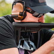 Magpul MOE TR Carbine Stock, Mil-Spec, Ambidextrous Trigger Release, Lightweight Polymer, Black, MAG1444BLK