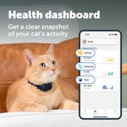 PetSafe GPS Cat Tracker with Live GPS Tracking, Breakaway Safety Collar, Waterproof Design, Activity Monitoring, Up to 15-Day Battery Life, PTK00-18271