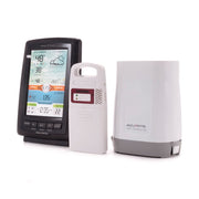 AcuRite Color Weather Station with Rain Gauge, Lightning Detection, Hyperlocal Forecast, Outdoor Temperature and Humidity 01021M