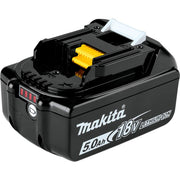 Makita 18V LXT Lithium-Ion Power Tool Battery, 5.0Ah, Black, BL1850B