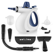 ShamBo Handheld Pressurized 9 in 1 Steam Cleaner with 9-Piece Accessory Set - Portable