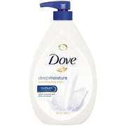 Dove 10011111396484 Body Wash, Deep Moisture 34 oz