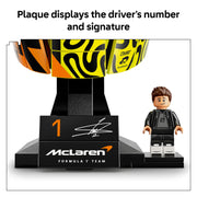 LEGO Editions McLaren F1 Team Lando Norris Helmet Building Set, 793 Pieces, Multicolor, 6590616