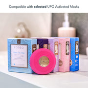 FOREO F4330 UFO mini LED Face Mask Light Therapy SkincareTreatment, Red Light Therapy for Face, Fuchsia
