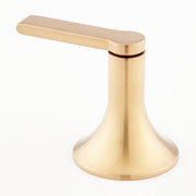 Signature Hardware SHLZWSLEVBG Lentz Bathroom Faucet Lever Handles in Brushed Gold