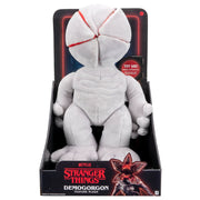 Jazwares Stranger Things Demogorgon Feature Plush, 13 Inch Soft Gray Collectible Toy with Opening Mouth and Sound Effects