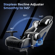 Seenda CPro-10 GCPro-10 Big and Tall Gaming Chair with Footrest, High-Back Ergonomic Office Chair