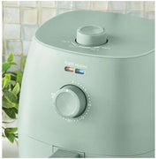 Mainstays MS840340791403 2.2 Qt Air Fryer, Sage Green - Auto Shut-Off, Non-Stick