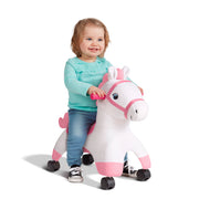 Radio Flyer 685P Socks: Rolling Pony, Caster Ride-on Horse White and Pink