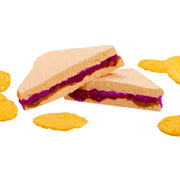 MGA Entertainment Slime Life PB&J with Chips DIY Slime Kit, Realistic Food-Inspired Design, Variety of Textures, Includes Bread Slices, Peanut Butter, Jelly, Chips, Serving Plate, and Knives