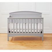 HALO Breathable Mesh Liner for Full-Size Cribs, Classic 3mm Mesh with A.C.T. Air Channel Technology, Gray, Covers 3 or 4 Sides