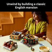 LEGO 6526667 Icons Tudor Corner Building Kit for Adults 10350