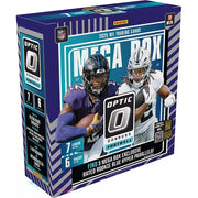 Panini Donruss Optic Football Mega Box, 2025 Edition, Blue, 140 Cards with Rated Rookie Blue Hyper Parallels and Autograph or Memorabilia Cards, 2-18938-20