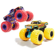 Monster Jam Official 1:64 Scale Diecast Truck 2-Pack Marvel Series 4 The Sentinels vs Wolverine