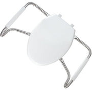 BEMIS Medic-Aid STA-TITE Elongated Closed Front Toilet Seat in White-MA2100T 000