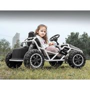 Track 7 TTWALTRUCKA8812-HS 24V Electric Go Kart, Black