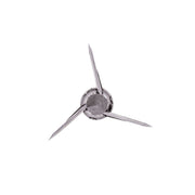 Muzzy 292-3W Trocar XB 3-Blade Crossbow Broadhead, 100 Grain, 3 Pack, Steel Blades
