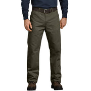 Dickies Relaxed-Fit Straight-Leg Carpenter Duck Jeans for Men - Rinsed Timber - 40x30