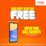 Samsung Galaxy A15 5G Smartphone, 6.5-Inch Super AMOLED FHD+ Display, Octa-Core 2.2 GHz Processor, 4GB RAM, 64GB Storage Boost Mobile