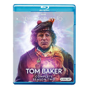 Doctor Who Tom Baker Complete Season Two Blu-ray Movie Box Set, 8 Discs, 1080p HD, Dolby Digital 5.1 Audio, English Subtitles, 1007539647