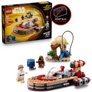 LEGO Star Wars SMART Play Luke's Landspeeder Building Set, 215 Pieces, Multicolor, Ages 6+, 75420