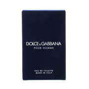 Dolce & Gabbana Pour Homme Eau de Toilette Spray for Men, Classic Woody Aromatic Scent, 2.5 oz