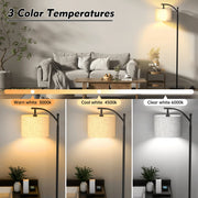 Elemore Home Standing Floor Lamp With Remote Control and 3 Color Temperatures