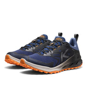 KEEN Zionic NXT Waterproof Hiking Shoes for Men - Naval Academy/Bright Marigold - 8.5M