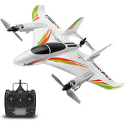 Bruce & Shark T016-004-WHI RC Planes, 2.4G Remote Control 6 Channel Brushless Motor Aircraft