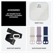 Garmin vvoactive 5 GPS Smartwatch, AMOLED Touchscreen, Health and Fitness Tracker, Black