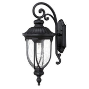 Acclaim 2212BK Laurens Collection 1-Light Wall Mount Outdoor Light Fixture, Matte Black
