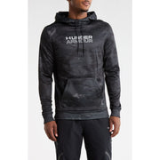 Under Armour Expanse Camo Print Pullover Hoodie, Black, Drawstring Hood, Kangaroo Pocket, A9432100
