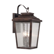 Irvington Manor 4-Light Chelsea Bronze Outdoor Wall Mount