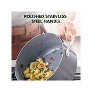 Green Pan Greenpan Valencia Pro 5.5Qt. Stockpot With Lid - GRAY ONE SIZE