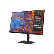 Samsung ViewFinity S80PB 27-Inch 4K UHD IPS LED Monitor, Pantone Validated, USB-C 90W Charging, Matte Display, HDR 400, Adjustable Ergonomic Design, LS27B806PXNXGO