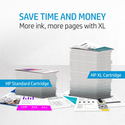 HP 3YL61AN#140 910XL/910 Black High Yield & Cyan/Magenta/Yellow Standard Yield Ink Cartridge, 4 Pack