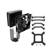 Cooler Master Hyper 212 Black Edition CPU Cooler, 120mm PWM Fan, 4 Copper Heat Pipes, Aluminum Heatsink, Quiet Operation, Compatible with AMD AM5/AM4 and Intel LGA1700/1200