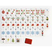 160 Pieces Christmas American Mahjong Set, Christmas