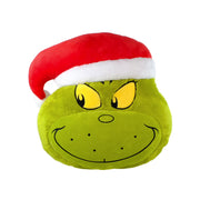 Ruz A28917 Dr Seuss' How the Grinch Stole Christmas, Grinch Round Plush Pillow, 16 inches Tal