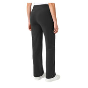 Mondetta Womens CiCLO Wide-Leg Performance Pants, Sustainable Soft Stretch Fabric, Mid-Rise, Black, Large